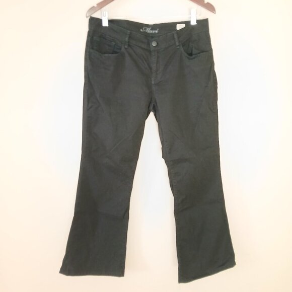 Mavi Molly Mid Rise Bootcut Pants Black Size 32 - Picture 1 of 8